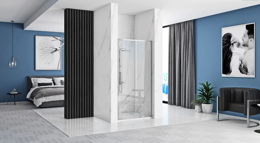 Душові двері REA RAPID SLIDE CHROME 110 REA-K5601 фото