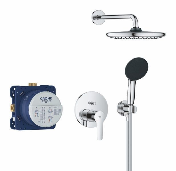 Душова система прихованого монтажу Grohe QuickFix 25292000, Хром 25292000 фото