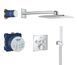 Душевая система наружного монтажа с термостатом Grohe 34706000, Хром 34706000 фото 1