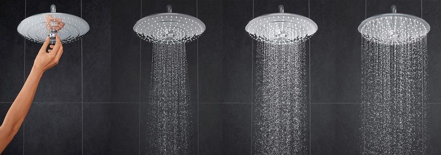 Душова система зовнішнього монтажу Grohe QuickFix 27684001, Хром 27684001 фото