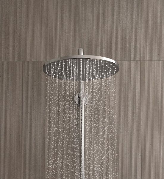 Душова система зовнішнього монтажу з термостатом Grohe QuickFix 26401001, Хром 26401001 фото
