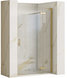 Душевая дверь REA HUGO BRUSHED GOLD 100 REA-K8413 фото 1