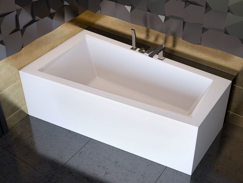 Ванна акриловая INTIMA 160x90 левая (соло) без ног WAIT-160-NL фото