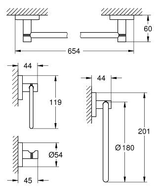 Essentials Набір аксесуарів 4 в 1 (40823001) 40823001 фото