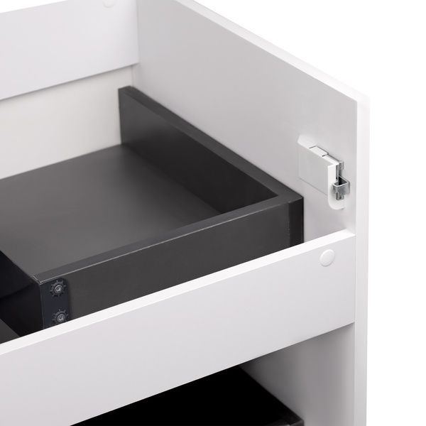 Qtap Scorpio тумба подвесная 2 ящика выдвижных с доводчиком 900х585х500 WHITE SD00050542 фото