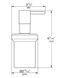 Запасной дозатор жидкого мыла Grohe QuickFix Start 41188DC0 41188DC0 фото 2