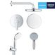 Душова система прихованого монтажу Grohe QuickFix UA202802R2, Хром UA202802R2 фото 2