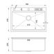 Накладная мойка для кухни из нержавеющей стали кухонная станция Nett NS-7048 NS-7048 фото 5