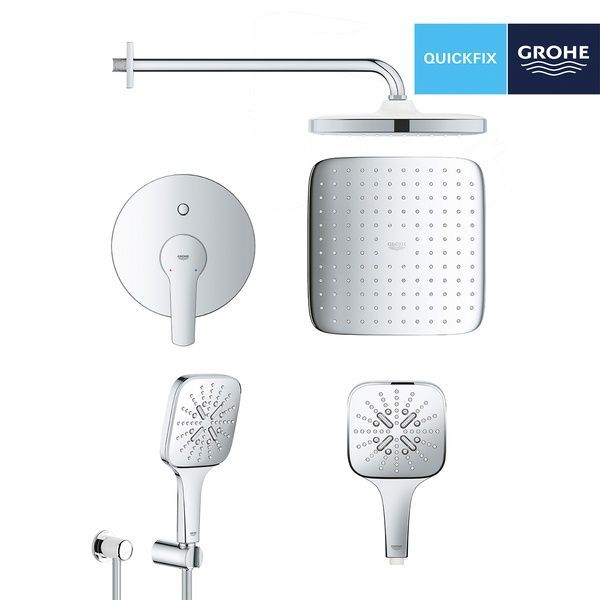 Душевая система скрытого монтажа Grohe UA25183007, Хром UA25183007 фото