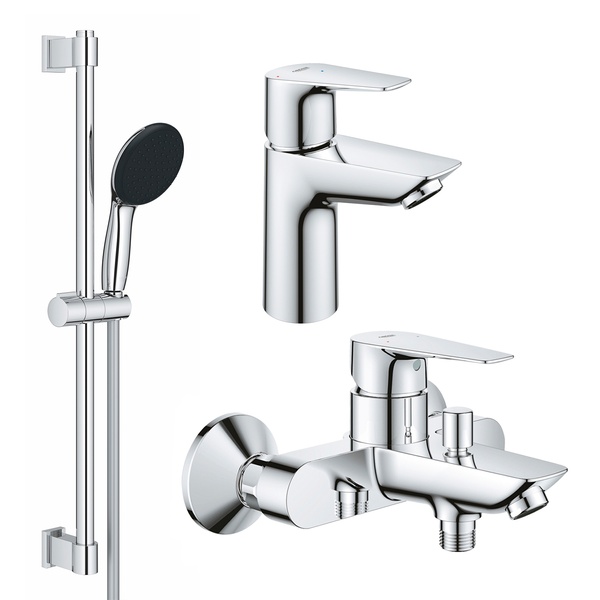 Комплект змішувачів для ванної кімнати Grohe QuickFix Start Edge ColdStart UA202501SE UA202501SE фото