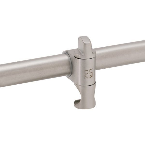 Lidz Niagara 320 Душова стійка з тримачем універсальна 660 мм округла Nickel (49 30) SD00034640 фото