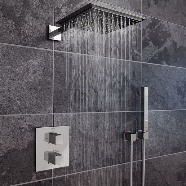 Grohtherm Cube Термостатичний змішувач для душу на 2 виходи (24154000) 24154000 фото