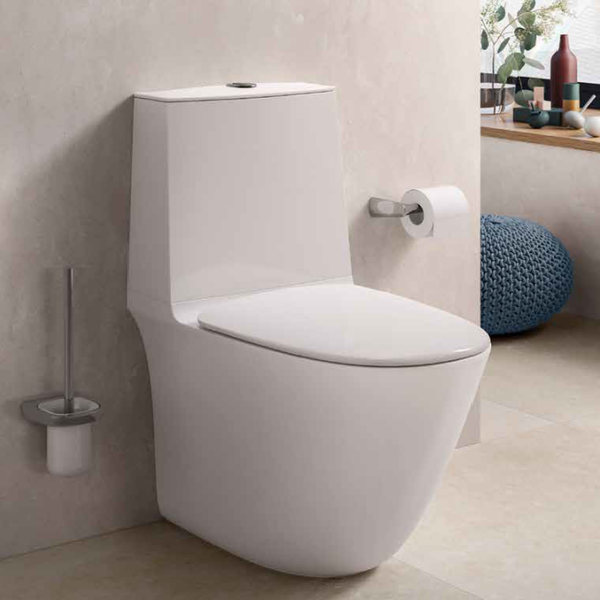 SENWC1146AWHA+SENWT1800AWHA+SENSC3901WH RAK SENSATION Унітаз підлоговий безобідковий з бачком і кришкою, білий SENWC1146AWHA+SENWT1800+SENSC390 фото