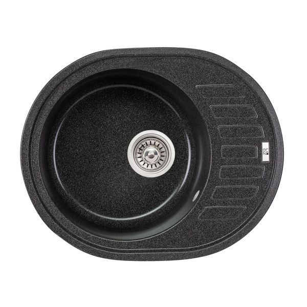 Кухонная мойка Lidz 620x500/200 GRF-13 (LIDZGRF13620500200) SD00043266 фото
