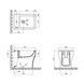 Біде Cardinal підлогове 520х360х405 White Qtap SD00045952 фото 4