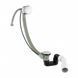 Сифон для ванни з переливом Omnires CGS chrome (TK122-PLUS-3.01+64-SCR) TK122-PLUS-3.01+64-SCR фото 1