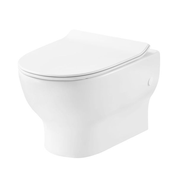 DEVIT 3120121 FRESH Унітаз підвісний безобідковий,тонка кришка soft-close, quickfix 362499 фото