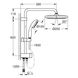 Душевая система наружного монтажа без смесителя Grohe 26817000, Хром 26817000 фото 2