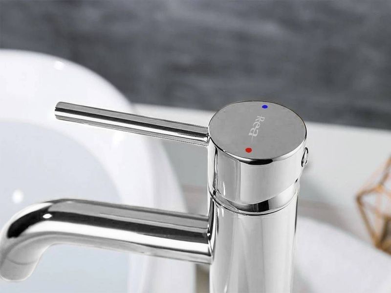 Змішувач для раковини (умивальника) REA LUNGO CHROME хром високий REA-B4104 фото