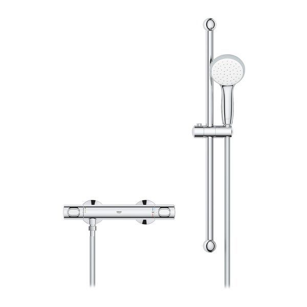 Набір змішувачів 2 в 1 для ванної кімнати Grohe QuickFix Start S-Size 34841551TS 34841551TS фото