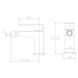 Смеситель для биде Omnires Parma grafit (PM7420GR) PM7420GR фото 2