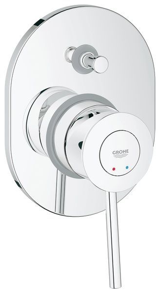 BauClassic Однорычажный смеситель для ванны, скрытый монтаж (29047000) 29047000 фото
