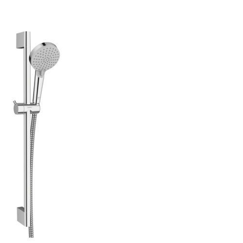 Душевой гарнитур Hansgrohe 26275000 Vernis Blend (ручной душ, шланг, стойка, ползунок), хром 26275000 фото
