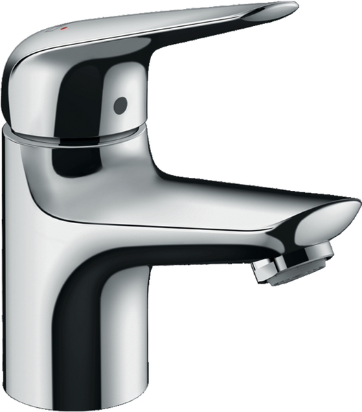 Змішувач для раковини Hansgrohe Novus одноважельний із донним клапаном, хром 71020000 71020000 фото