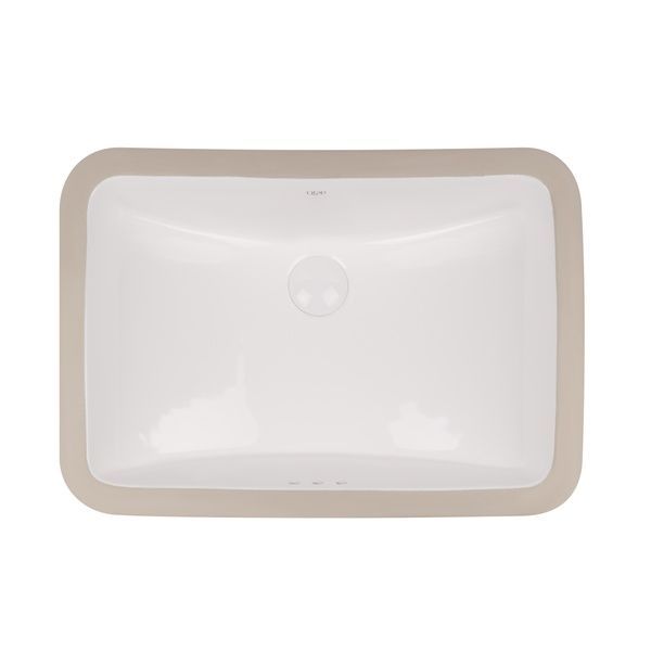 Qtap Stork Раковина врезная прямоугольная с донным клапаном 530x370x200 мм White SD00043848 фото