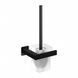 Щітка для унітазу Omnires Nelson black mat (NL80620BL) NL80620BL фото 1