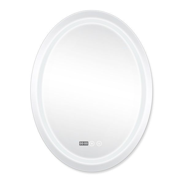 Qtap Mideya Зеркало настенное овальное, LED с антизапотеванием DC-F801, 600х800 мм SD00034655 фото