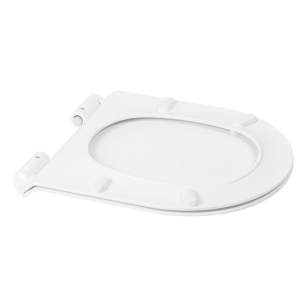 Qtap Virgo Унитаз напольный Rimless 608x360x800 мм с сиденьем Slim Duroplast/ Soft-close/ Quick relase бачок 3 /7.15L White SD00042546 фото