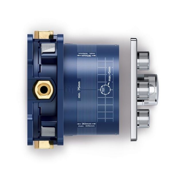 Eurosmart Cosmopolitan Набір для комплектації душа з Tempesta Cube 250 (UA26415SC4) UA26415SC4 фото