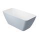 Ванна из искусственного камня Omnires Parma 159x70 прямоугольная grey (PARMAWWBSP) PARMAWWBSP фото 1