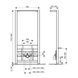 Qtap Nest Інсталяція для біде 1120 /1290 х 500 х 155/235 mm SD00038764 фото 7