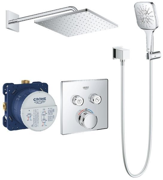 Grohtherm SmartControl Душовий комплект із Rainshower 310 Mono Cube (UA26405SC1) UA26405SC1 фото