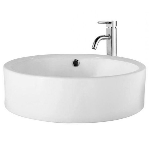 DEVIT 1510137 ALLROUND Раковина на стільницю, кругла 450х450х195 168517 фото