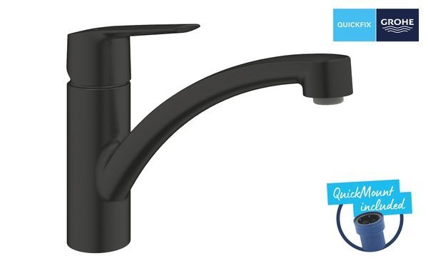 Смеситель для кухни Grohe QuickFix Start Black 324412432 324412432 фото