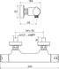 Термостатичний змішувач для душу настінний TE 032.00/150 X070034 фото 2