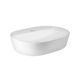 Qtap Scorpio Раковина накладная овальная с донным клапаном 505x385x120 мм White SD00046263 фото 6