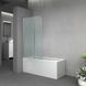 Штора на ванну Lidz Brama SS120x140L.CRM.FR стекло Frost 6 мм, ліва SD00039875 фото 10