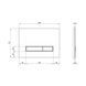 Qtap Nest Клавіша лінійна White glass 175х245х4mm SD00038767 фото 4