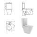 DEVIT 3010110 LAGUNA Компакт безободковый+Крышка quick-fix, soft-close 413599 фото 2