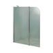 Штора на ванну Lidz Brama SS120x140L.CRM.FR стекло Frost 6 мм, ліва SD00039875 фото 1