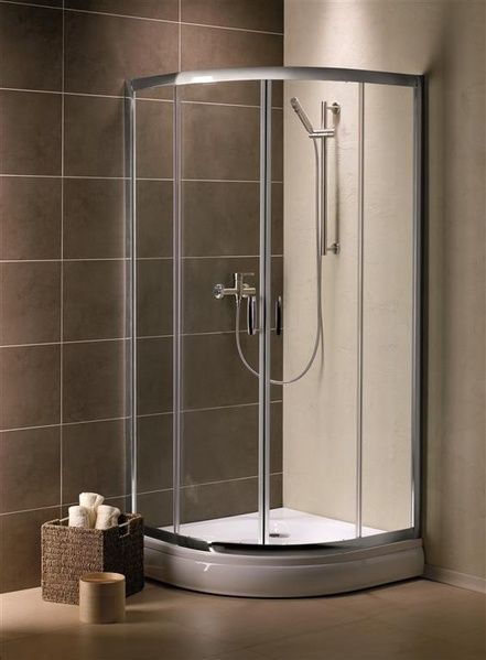 Душевая кабина RADAWAY Premium Plus A 900x900x1900 хром/прозрачное 30403-01-01N фото