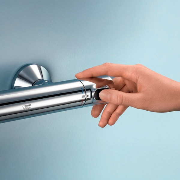 Комплект смесителей для душа с термостатом Grohe QuickFix Precision Flow&Start Edge UA202503TS UA202503TS фото