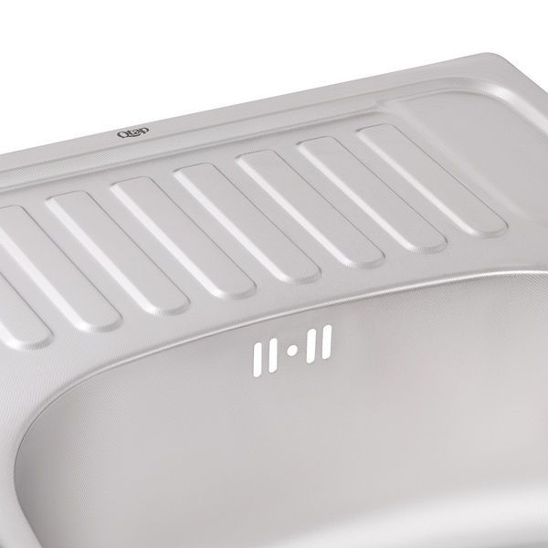 Мийка для кухні 5848 Micro Decor 0,8 мм Qtap SD00040989 фото