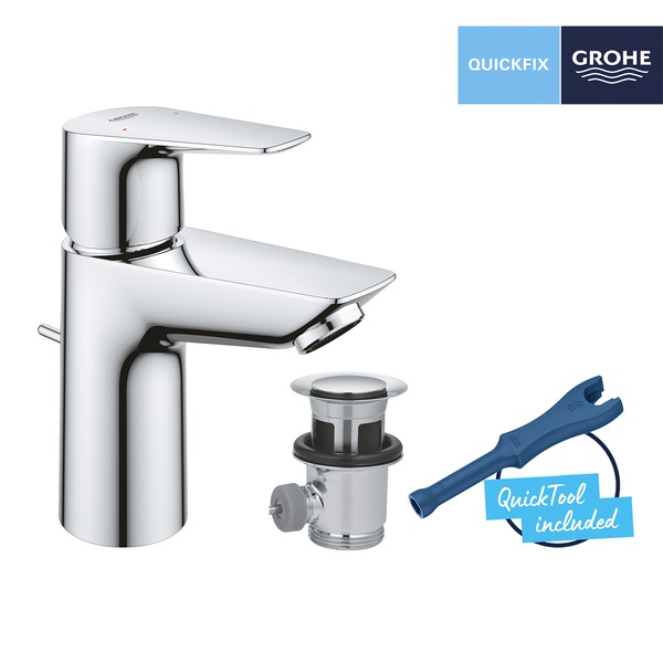 Комплект смесителей для душа с термостатом Grohe QuickFix Precision Flow&Start Edge UA202503TS UA202503TS фото