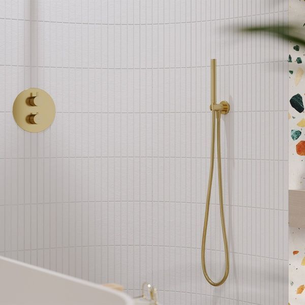 Душевой шланг Omnires brushed gold 150 cm (029GLB) 029GLB фото