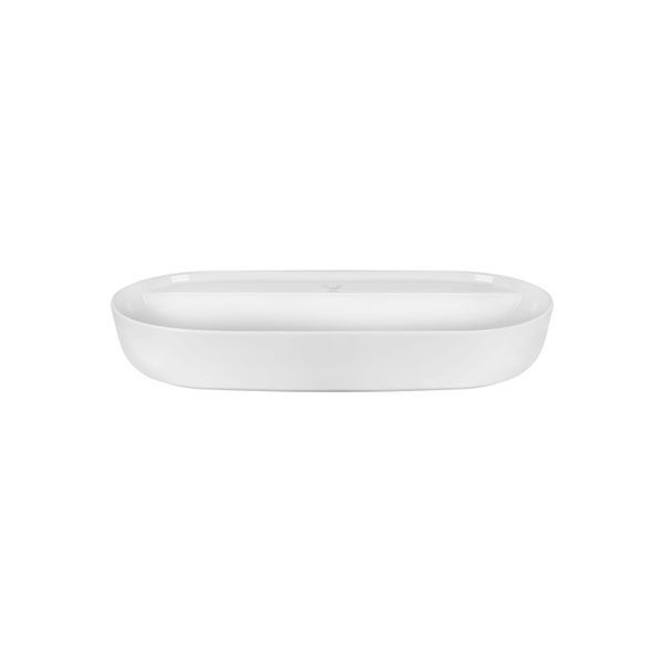 Qtap Scorpio накладна овальна з донним клапаном 815*410*135mm WHITE SD00046265 фото
